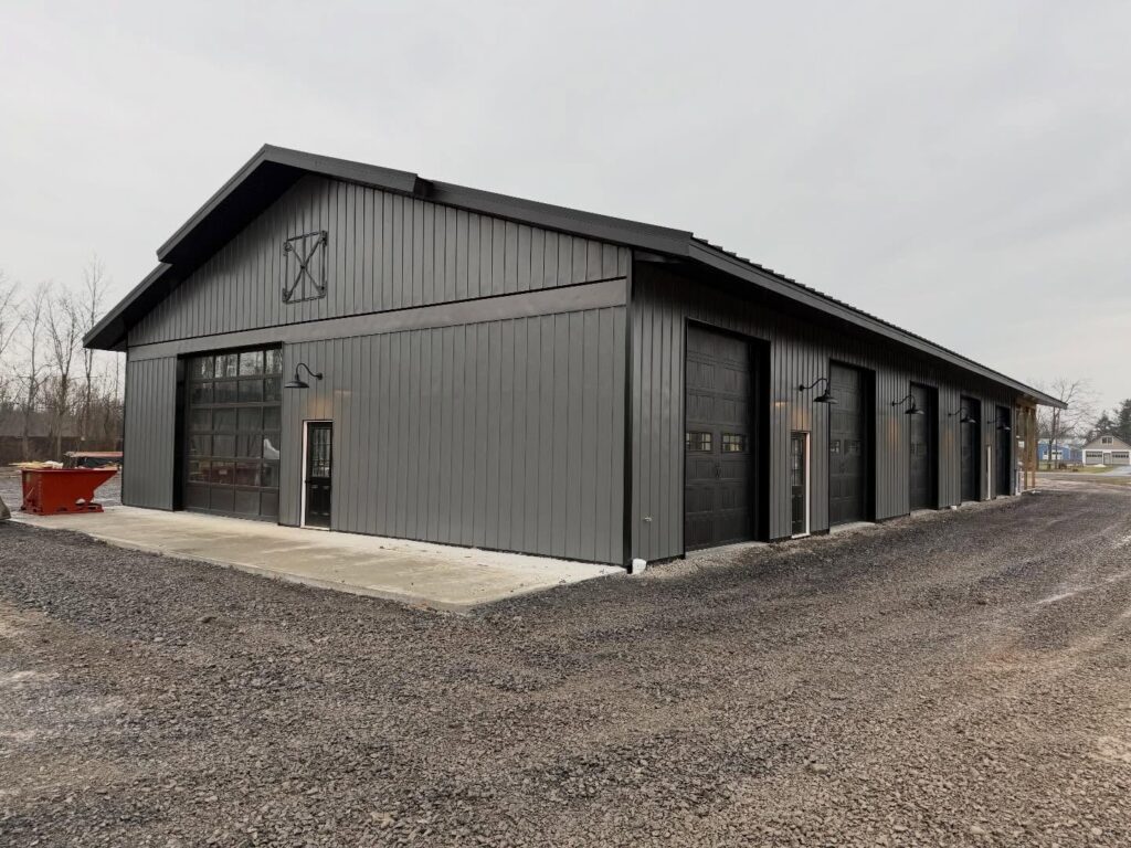 Fitz Auto Parts brand new shop with five vehicle bays