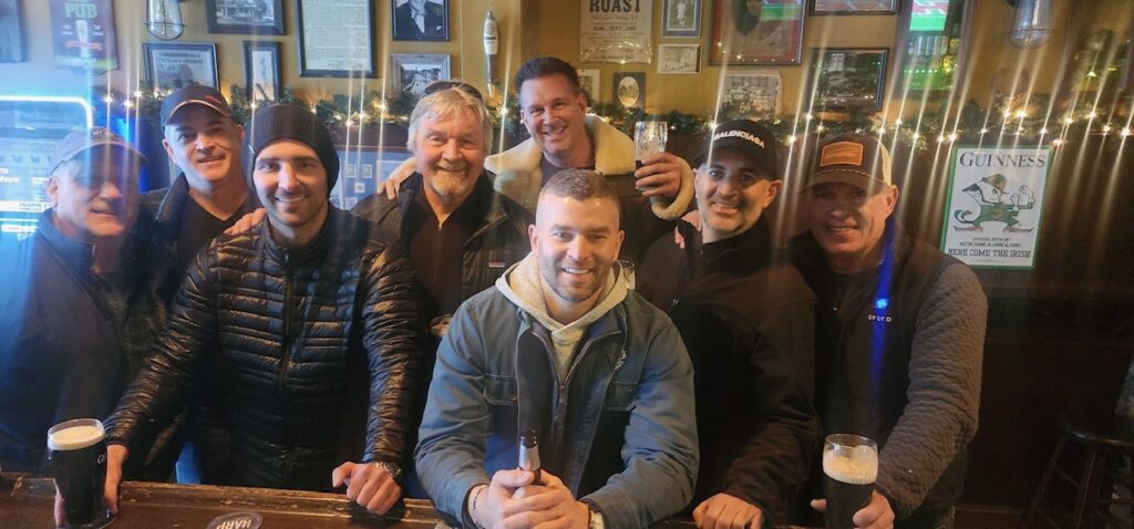 Some of the Fitz Auto team pictured together smiling